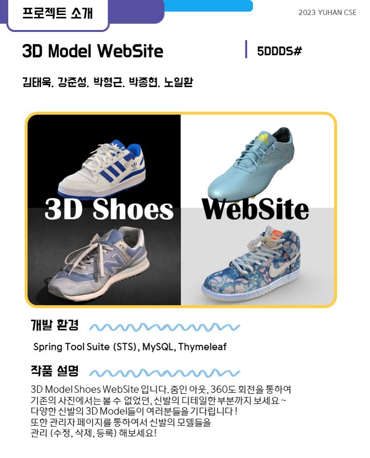 2023년 학술제-3D Model WebSite